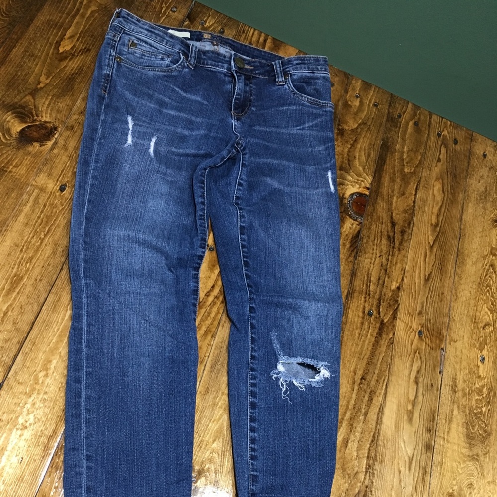 Kut from the Kloth distressed jeans